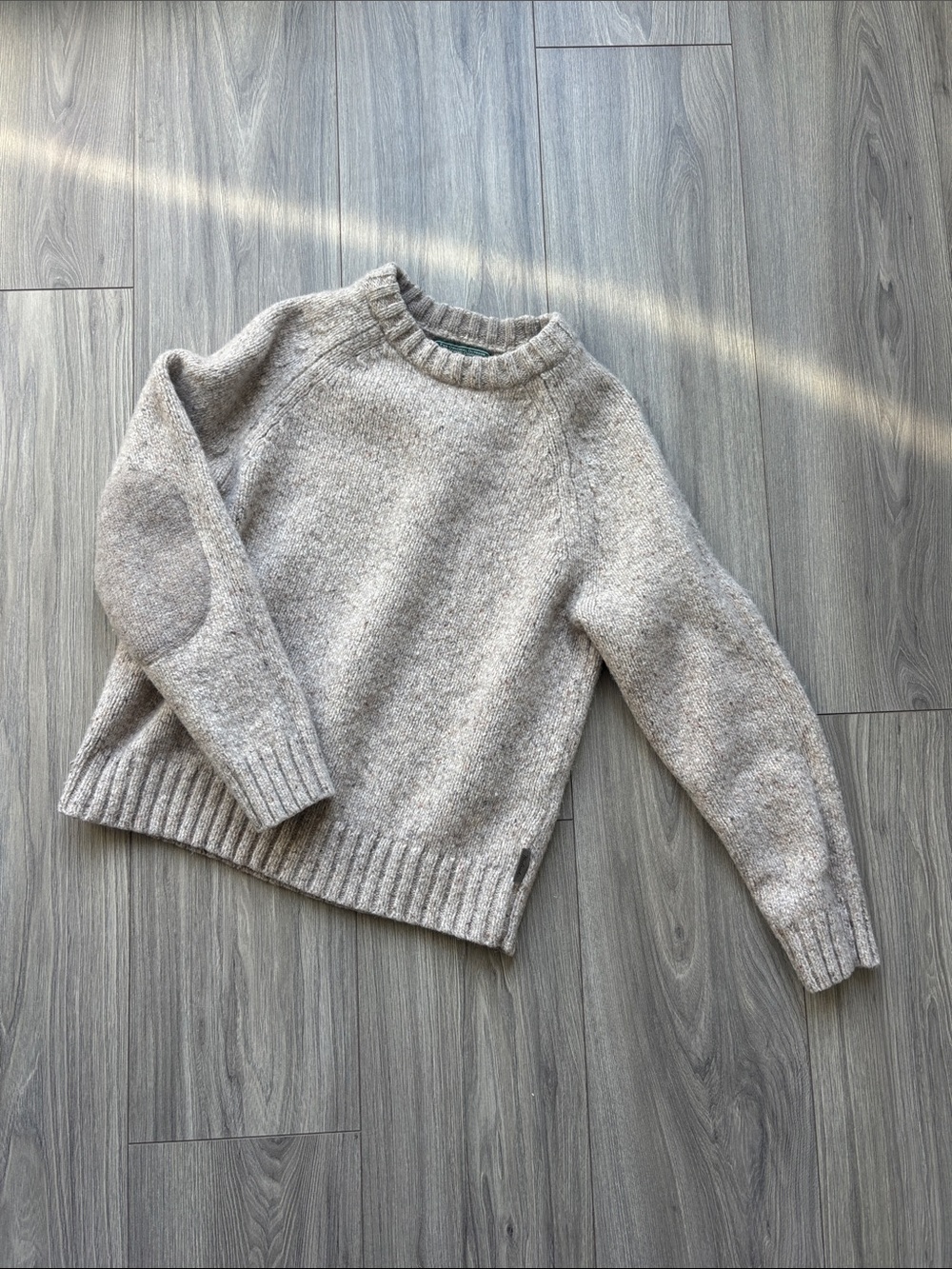 Woolrich Women's Crewneck Sweater in Oatmeal Heather